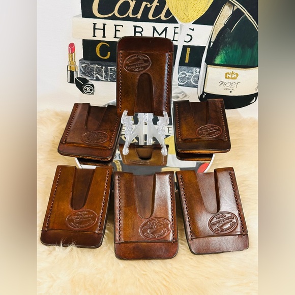 New CARD HOLDER Cowhide Leather Custom Handmade Unisex Listing for 1 - Picture 13 of 15